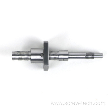 8mm diameter 1mm pitch flange nut ball screw